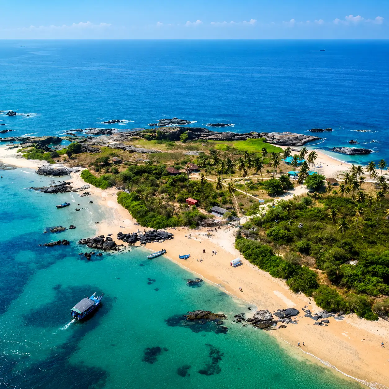 Breathtaking view of St. Mary’s Islands